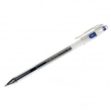 Ручка гелевая "CROWN" синяя